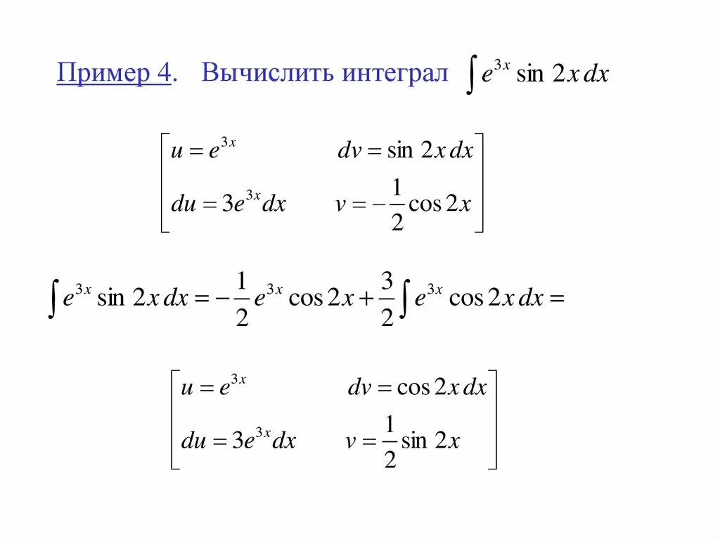 Вычислить интеграл. Исчисление неопределенного интеграла. решение интегралов методом интегрирования по частям. как вычислить неопределенный интеграл примеры. вычисление неопределенных интегралов методом по частям.