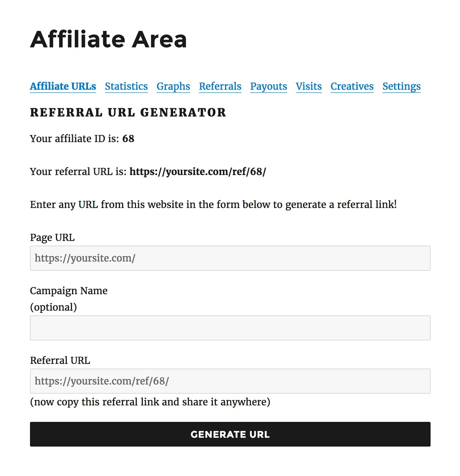 Url refer