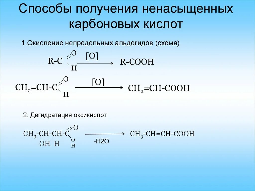 Общий способ получения карбоновых кислот. Функциональная группа органических кислот. Химические свойства непредельных органических кислот. Высшие карбоновые кислоты егэ. 10 кл химия карбоновые кислоты.