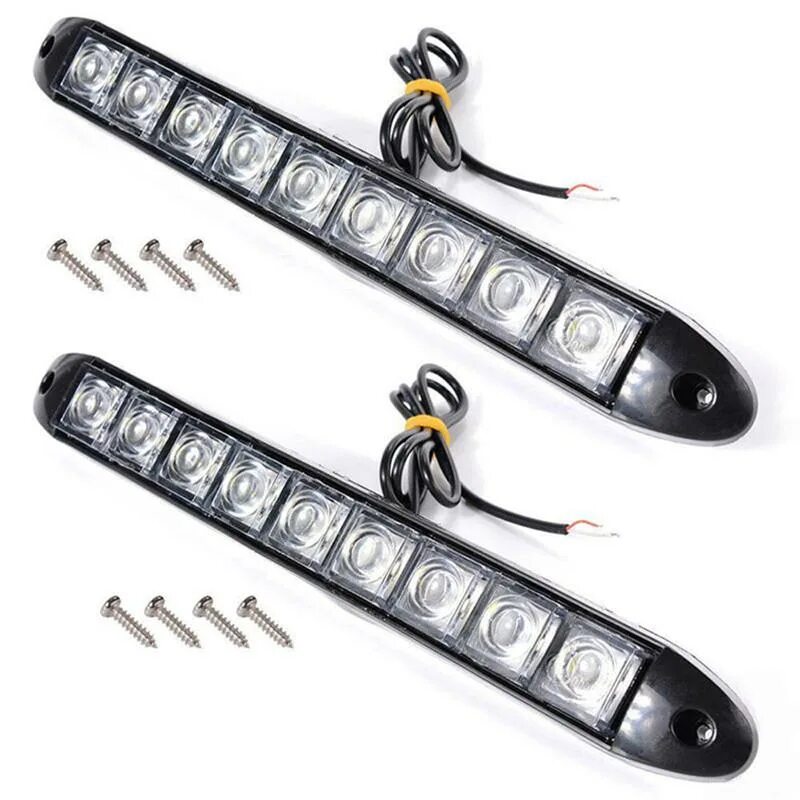 Диодные дневные ходовые огни. Ходовые огни 12в led neon. дхо светодиодная планка 12 вольт. led drl 12v. drl-24v75w1az.