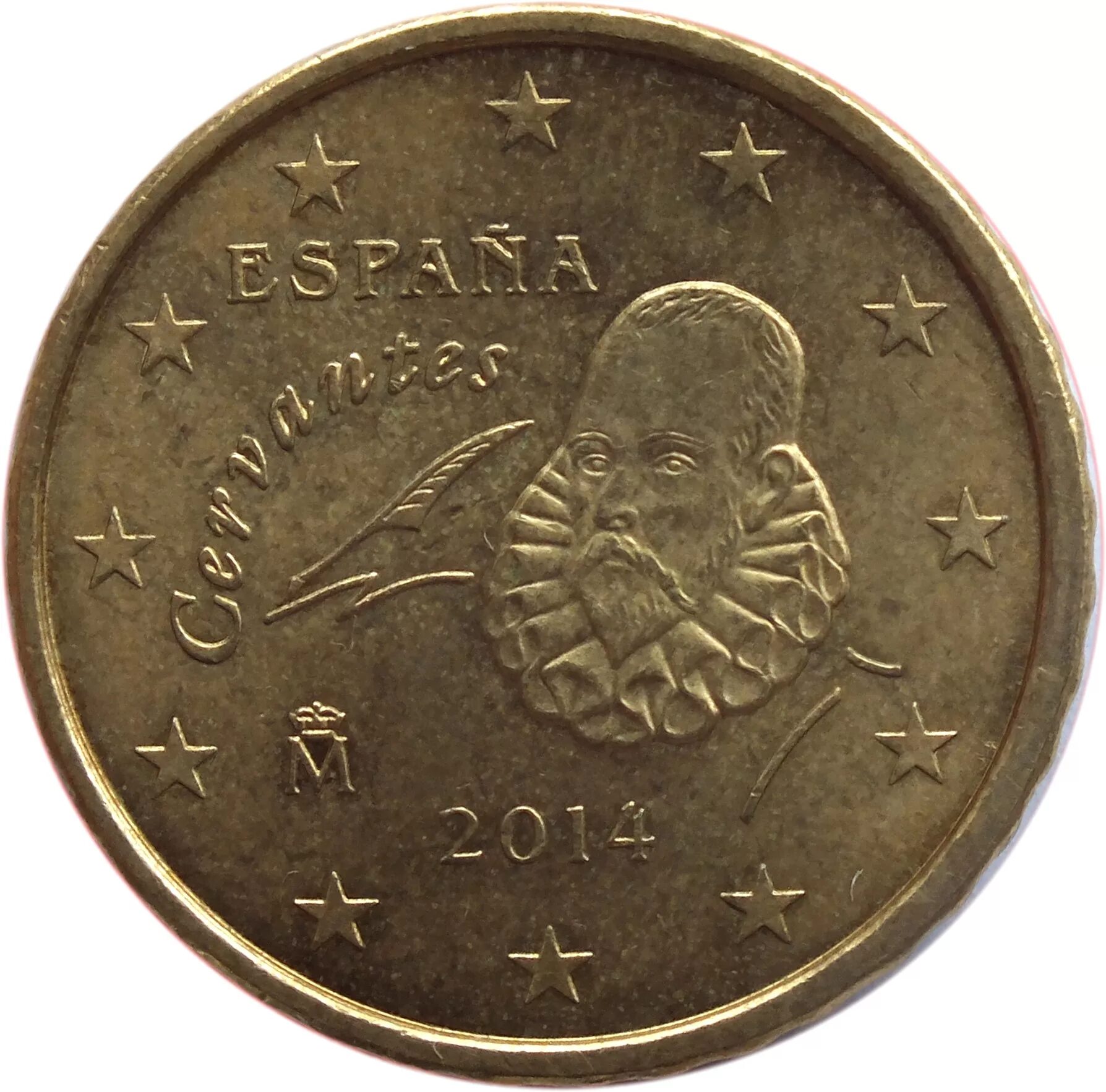 Центы в рубли. Монета Euro Cent 50 2000. Монета 50 центов евро 2000. 50 Евро центов Испания 2000. 10 Евроцентов 2008 монета.