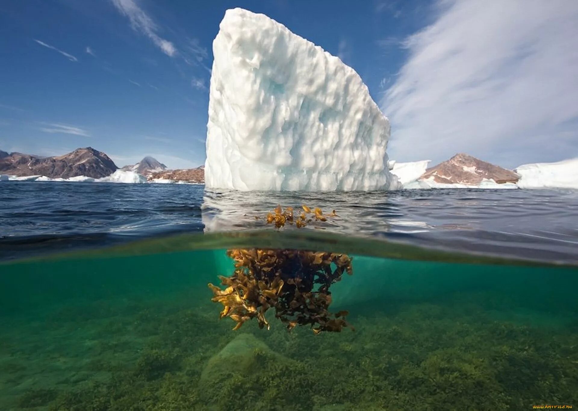 Айсберг. Зимний Байкал. Чудеса природы. Антарктида. Реалми видео обои