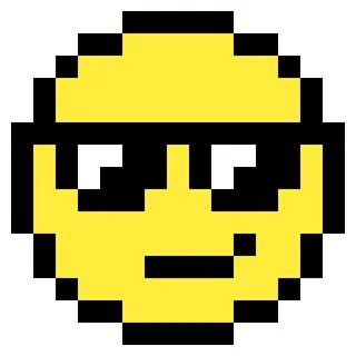 Draw Pixel Art Online - emoji cool.