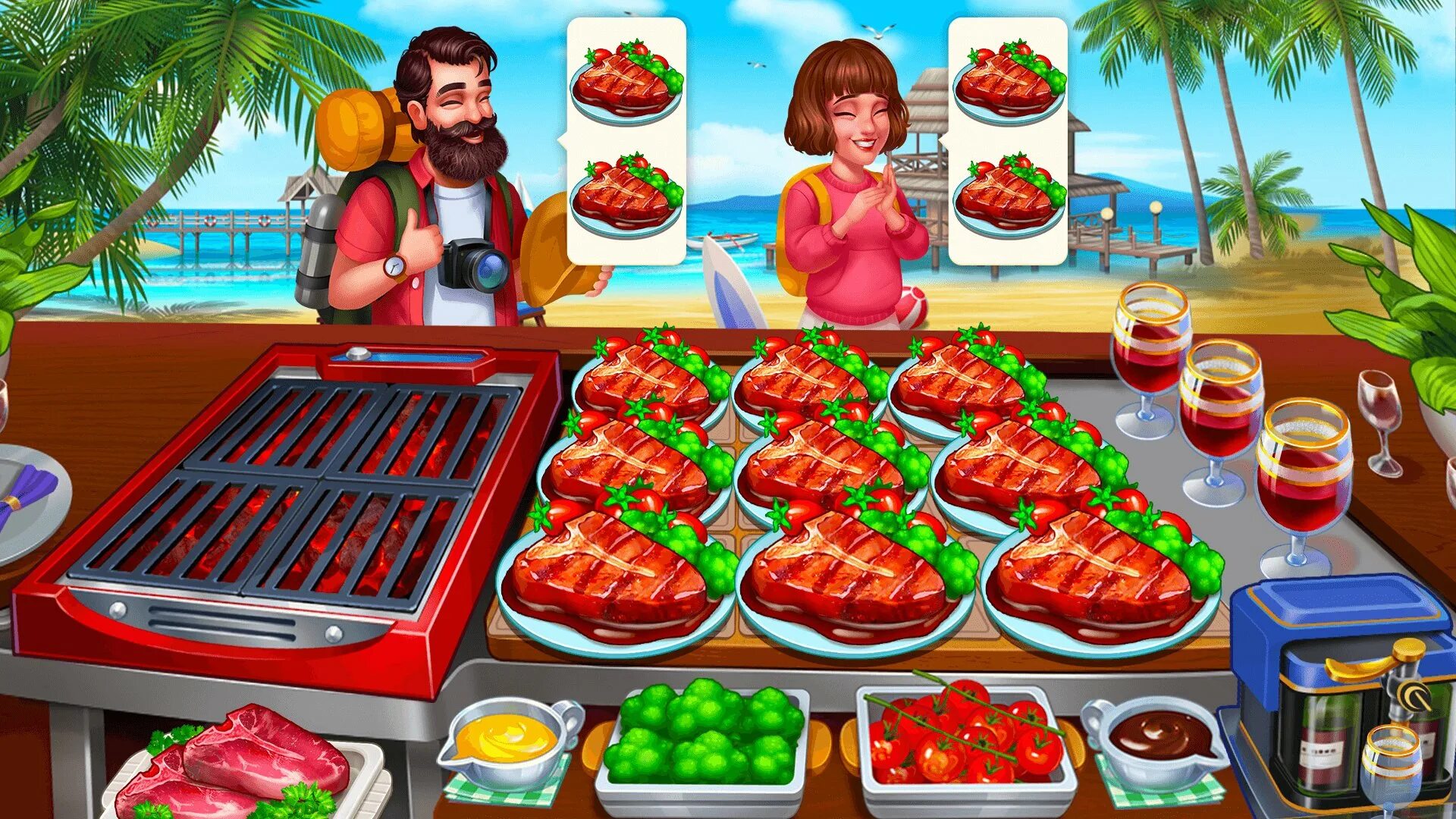 Hot cooking. Cooking Craze арт. Игра кукинг хот. Игра про ресторан на нескольких игроков. Игра повара на двоих на ПК.