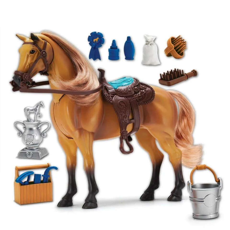 Игрушечная лошадь. Blue ribbon champions лошадка. игрушки лошадь blue ribbon champion deluxe horse set. лошадь-чемпион sunny days champions deluxe horse. аксессуары для лошадей.