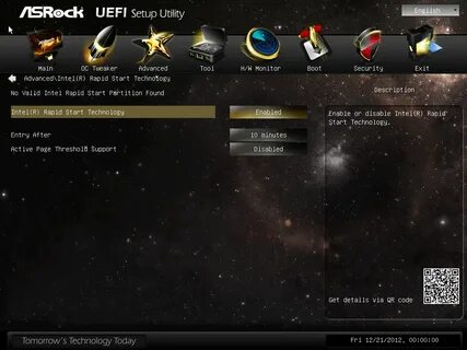 Asrock uefi setup utility