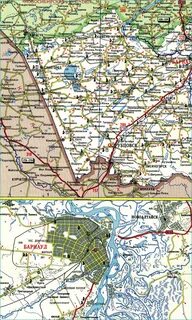 Подробная карта дорог алтайского края