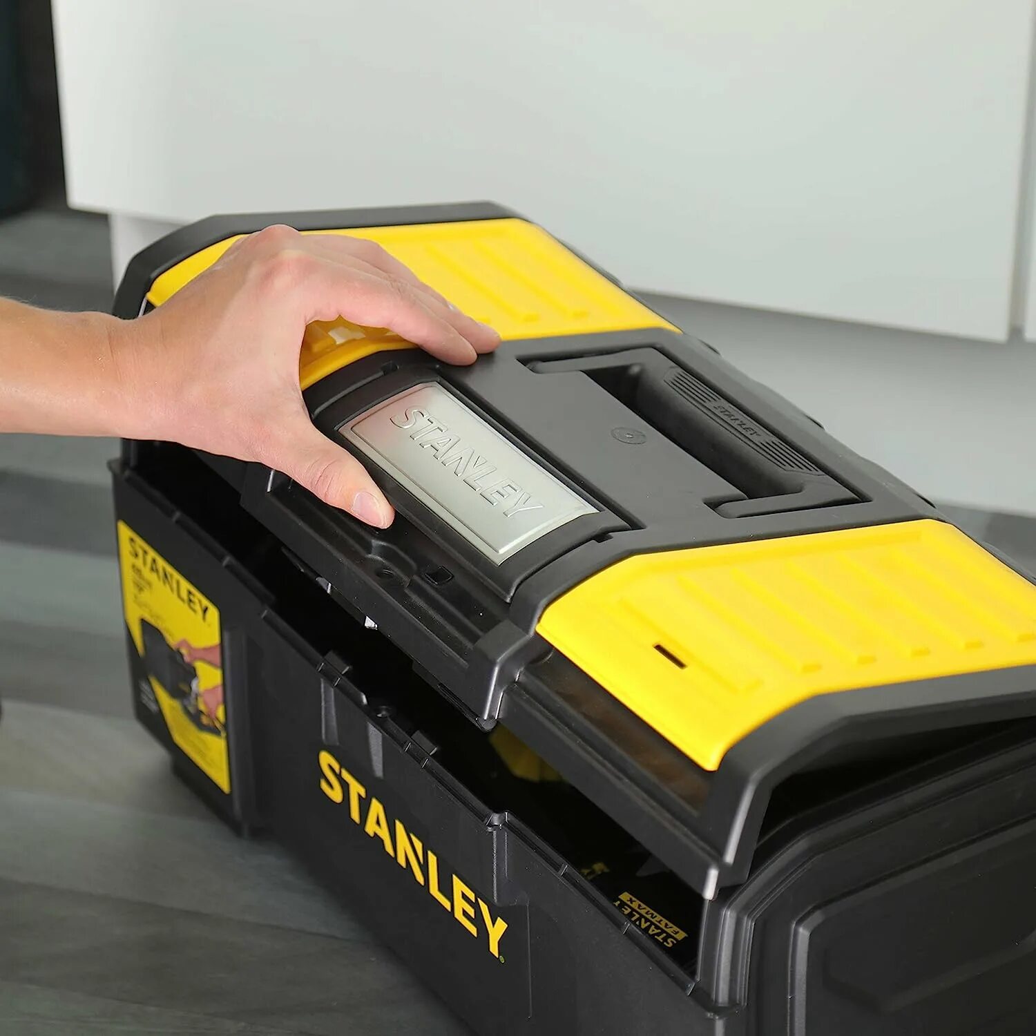 79-217 сломанный. Тулбокс для ножей. Ящик для инструмента stanley basic toolbox 1-79-216. Тулбокс 1. 16.