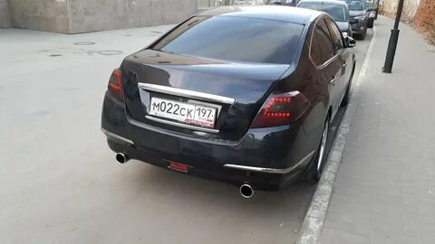 Выхлопная труба ниссан теана