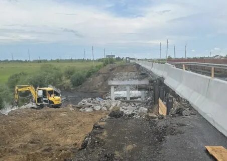 Дорога через курган