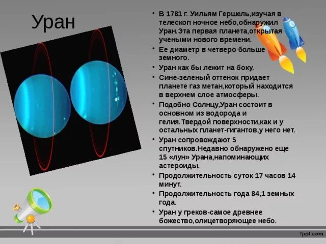 Длина урана. Длина урана