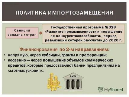 Импортозамещение какие товары