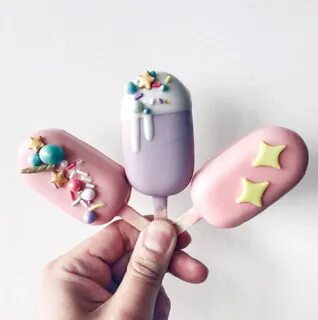 Муссовые эскимо на палочке