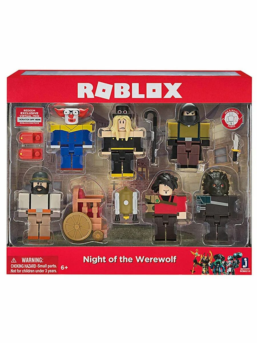 Роблокс купить машину. РОБЛОКС игрушки наборы. Игровой набор Jazwares Roblox Night of the Werewolf rob0214. Фигурки РОБЛОКС наборы.