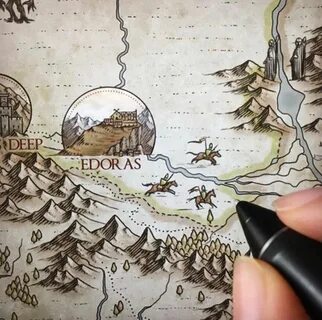 Карты нарисованные вручную