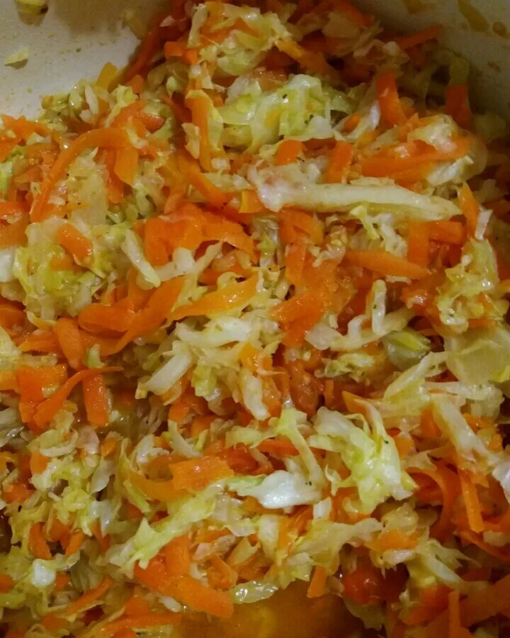 Капусту вкусно потушить без моркови