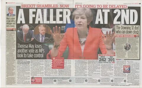 Yesterday newspaper