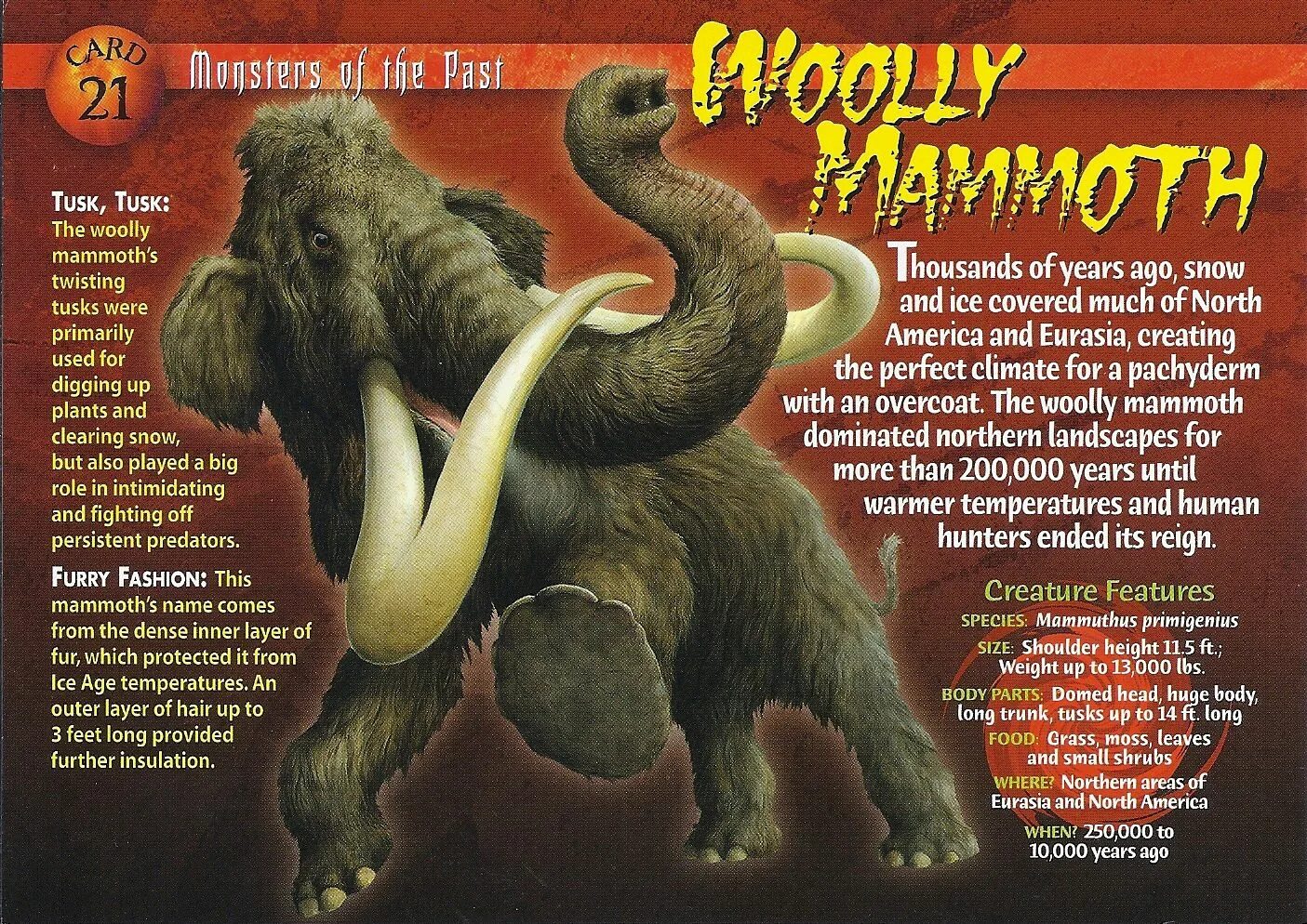 Мифический мамонт. Монстр мамонт мамонт. Шерстистый мамонт (Woolly Mammoth). Monster of past Cards животные. Мамонт блад