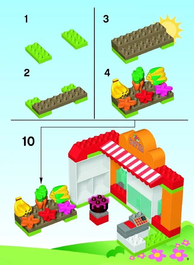 Duplo инструкции. Лего дупло 5604. лего дупло магазин продуктов 5604. конструктор lego duplo 5604 супермаркет. лего дупло супермаркет 5604 инструкция.