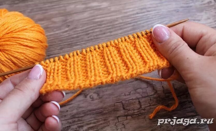 Красивый наборный край спицами для шапки. Наборный край крючком не стягивающий. Наборный край спицами по кругу. Итальянский наборный край. Фабричный край резинки 2х2.