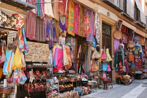 Maroko - Rabat - nádherný bazar 