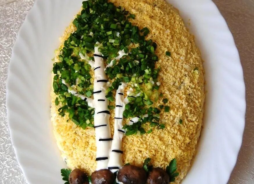 рецепт салата белая береза с черносливом. рецепт салата белая береза с черносливом. салат белая берёза с черносливом курицей. салат березка. салат березка от ольги матвей.