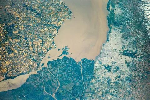 Однорукавное воронкообразное устье реки