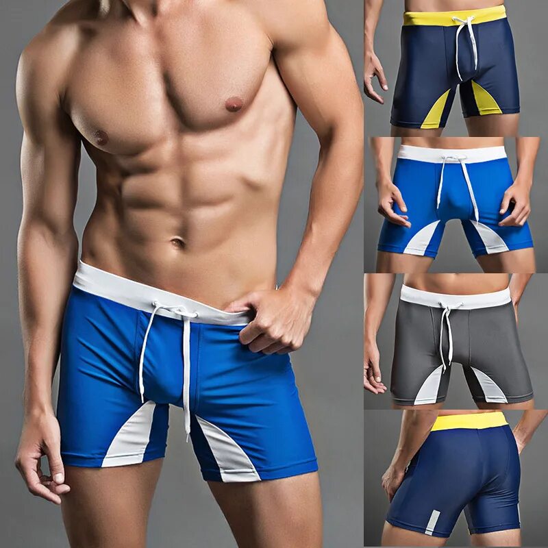 Обтянутые плавки. Мужские шорты Superbody Blue shorts. Боксеры для плавания мужские. Мужские купальные боксеры. Мужские купальные шорты боксеры.