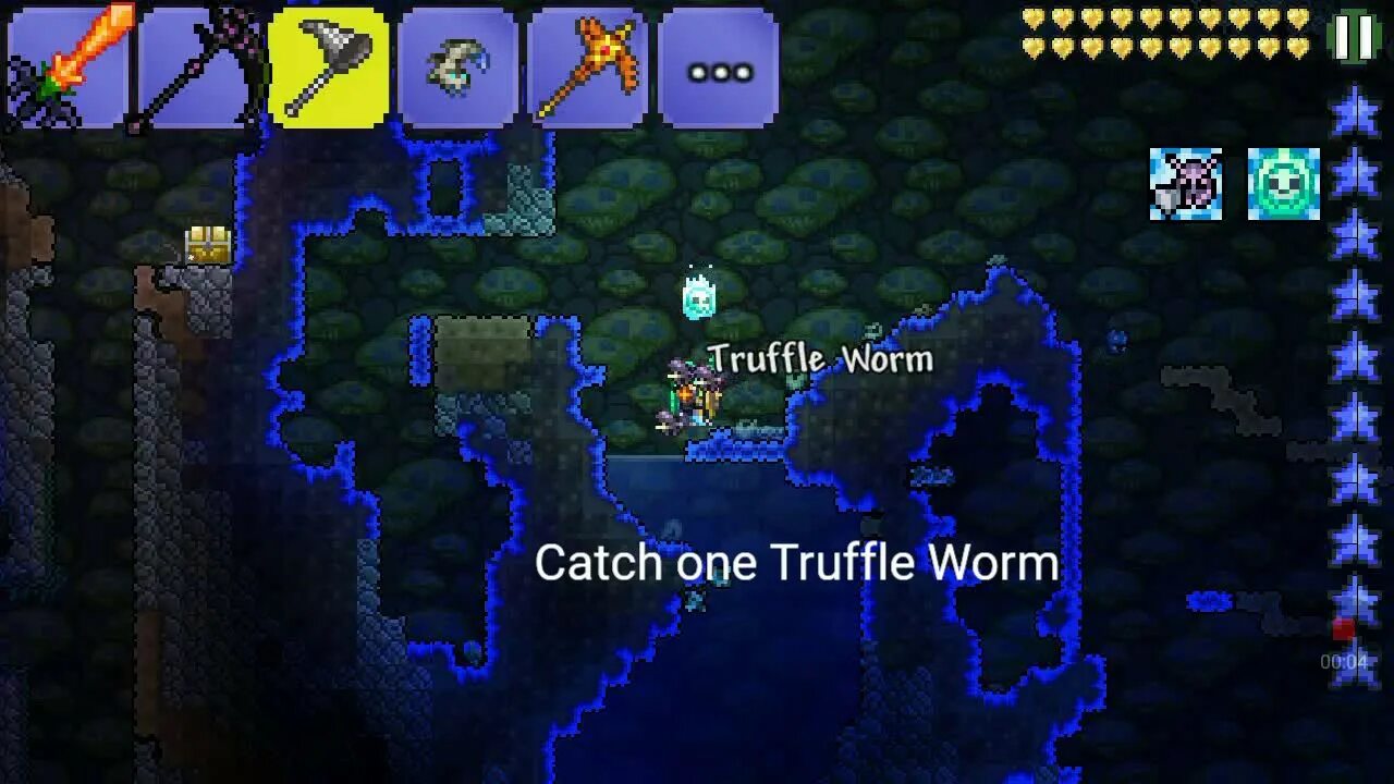 How to get truffle worms fisch