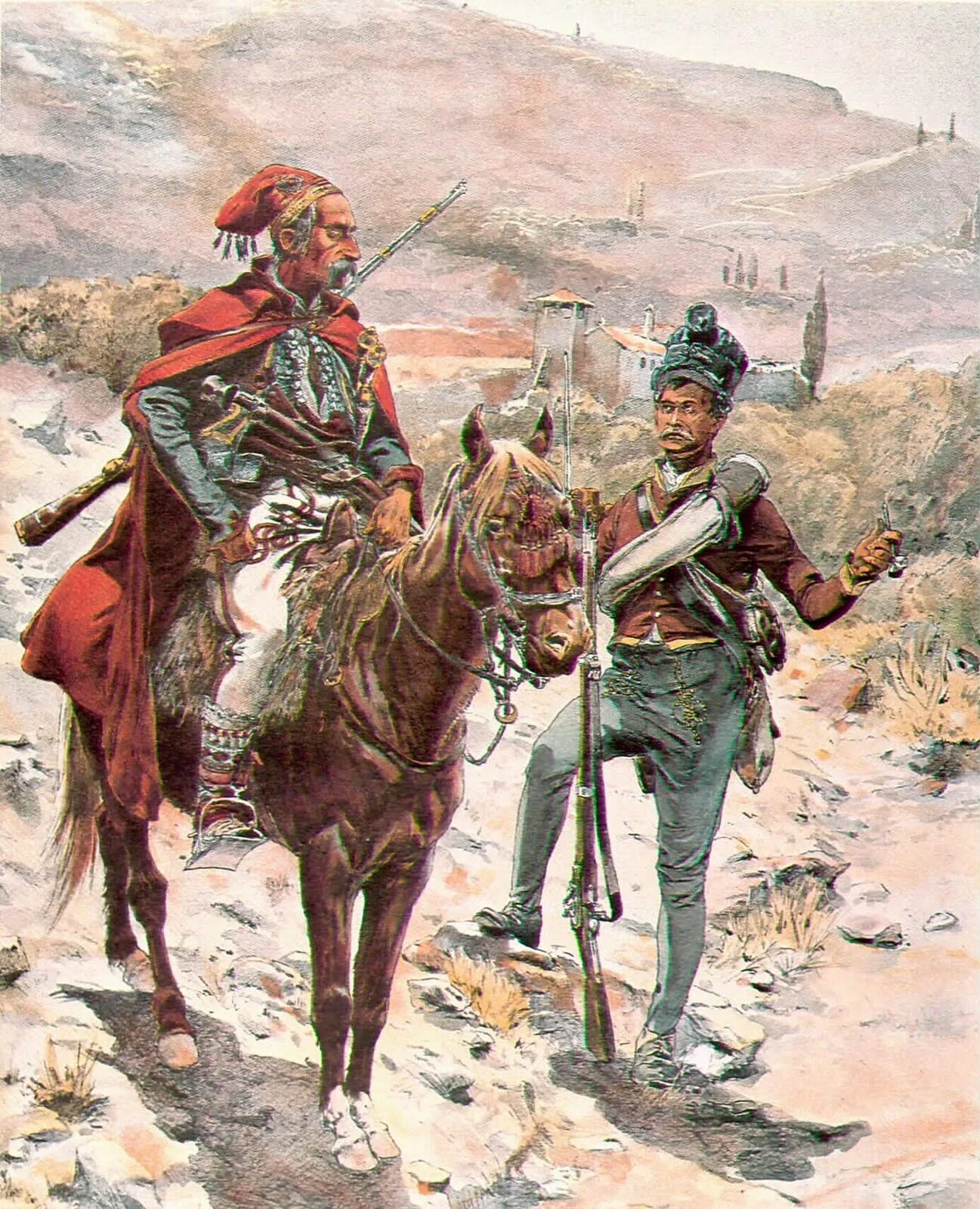 Граничары. Граничары австрийской империи. сербские граничары. сербы граничары. австрийская пехота граничары 15 века.