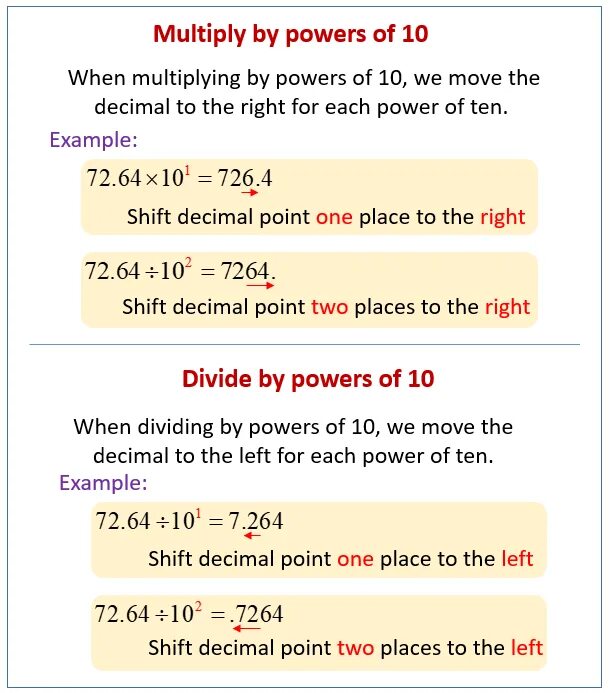 Should multiply. Multiply Divide. Multiply and Divide by whole and Decimals number 10 , 100 and 1000. Multiplying a Decimal by a whole. Examples for Multiplication by 10.