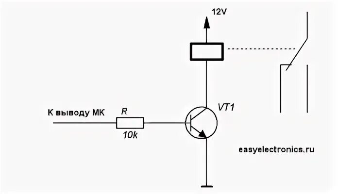 Транзисторный ключ 12 вольт схема для реле. Транзисторный ключ управляет реле. Транзисторная схема управления реле. Транзисторный ключ 5 вольт схема для реле.
