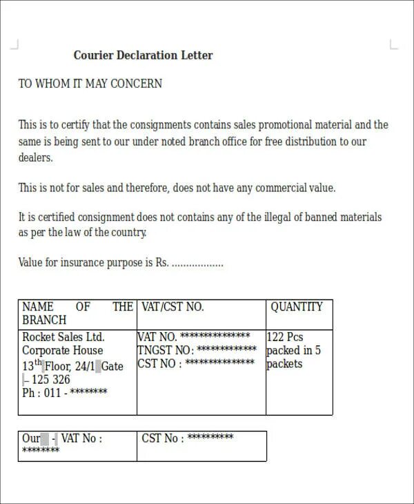 Declaration how to write. Declaration Letter. Sample of a Declaration. Declaration example.