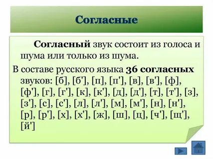 Согласные которые состоят из шума называются