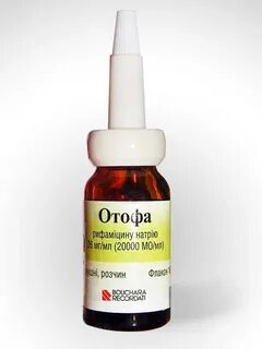 Отофа ушные капли
