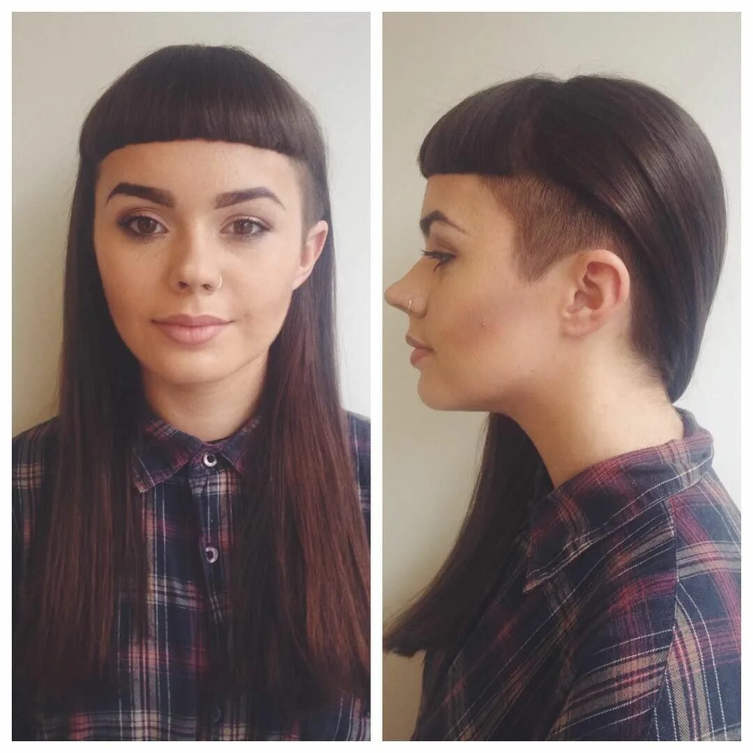 ka3a Undercut long hair, Long hair styles, Hair styles