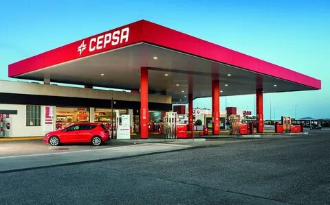 Gasolinera CEPSA.