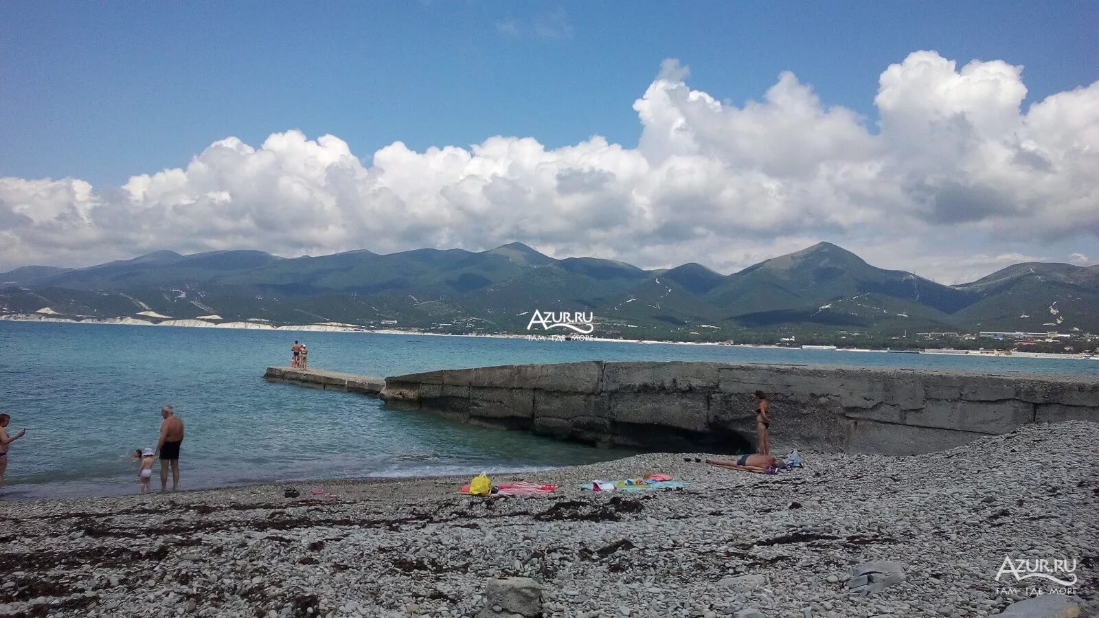 пляж прометей кабардинка