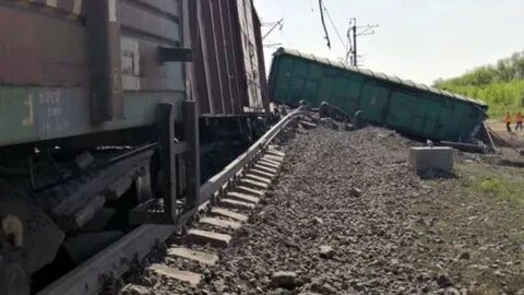 2 вагона столкнулись