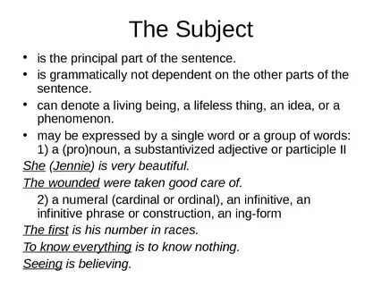 Sentence is