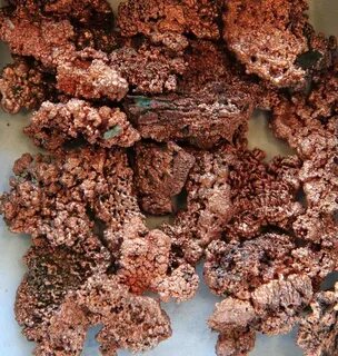 Raw copper
