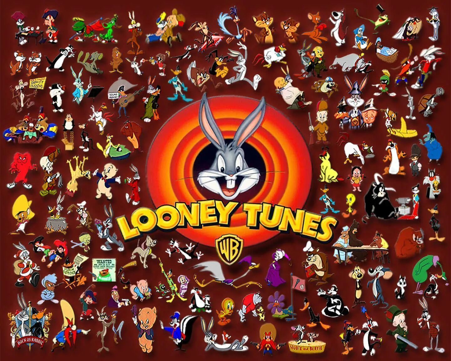 Looney tunes андроид. Луни Тюнз герои. Уорнер бразерс Луни Тюнз. Ворнер бразерс герои. Мультяшные герои ворнер бразерс.