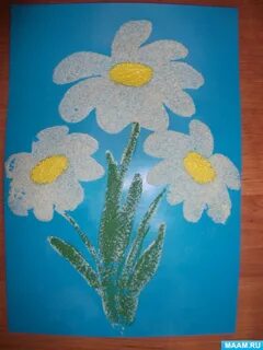 Аппликация манкой