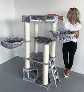 Домик когтеточка для мейн куна