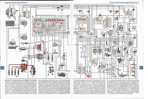 Схема проводки таврия
