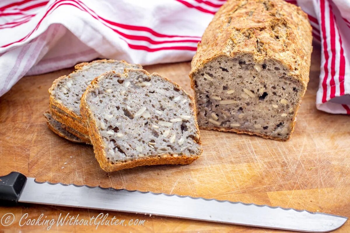 Хлеб из гречневой крупы. Grechka bread кейк. безглютеновый хлеб. диетический хлеб. безглютеновый хлеб гречневый.