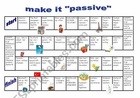 Passive voice games