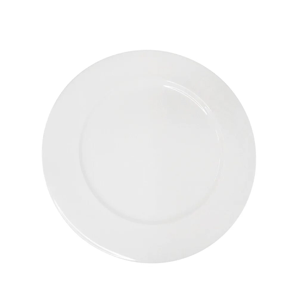Round 45. Тарелка блюдце. Белые небьющиеся тарелки\. Тарелка боком. Тарелка плоская d=20 см круглая белье.