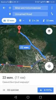 Моя геопозиция сейчас на карте