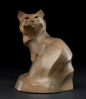 Скульптурный кот